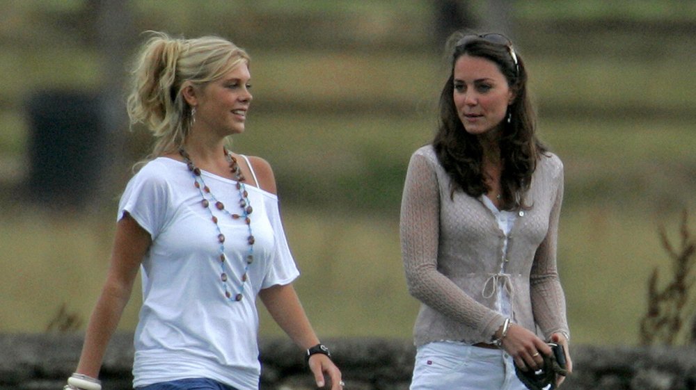 Chelsy Davy and Kate Middleton