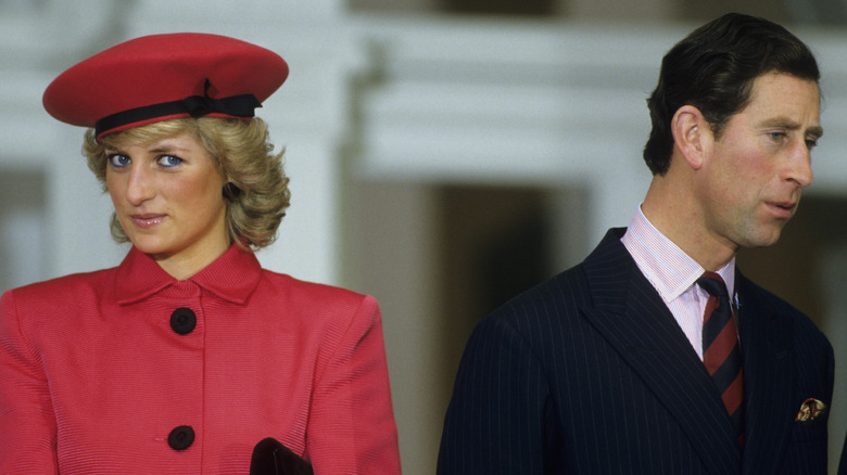 King Charles and Princess Diana