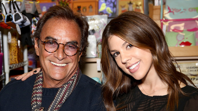 Thaao Penghlis and Days of Our Lives co-star Kate Mansi at an event. 