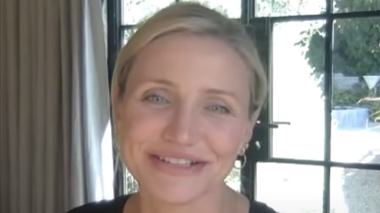 Cameron Diaz speaking in an interview