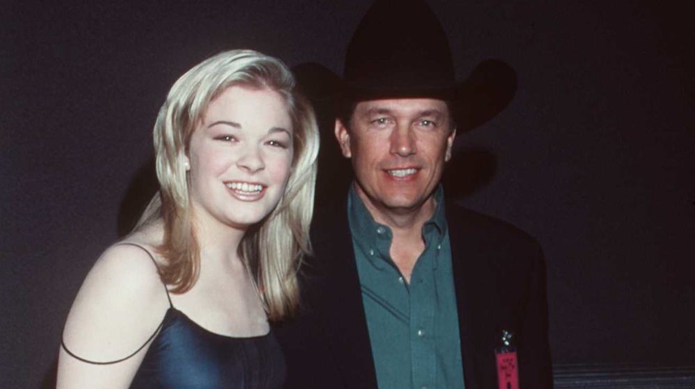 LeAnn Rimes and her father in the '90s