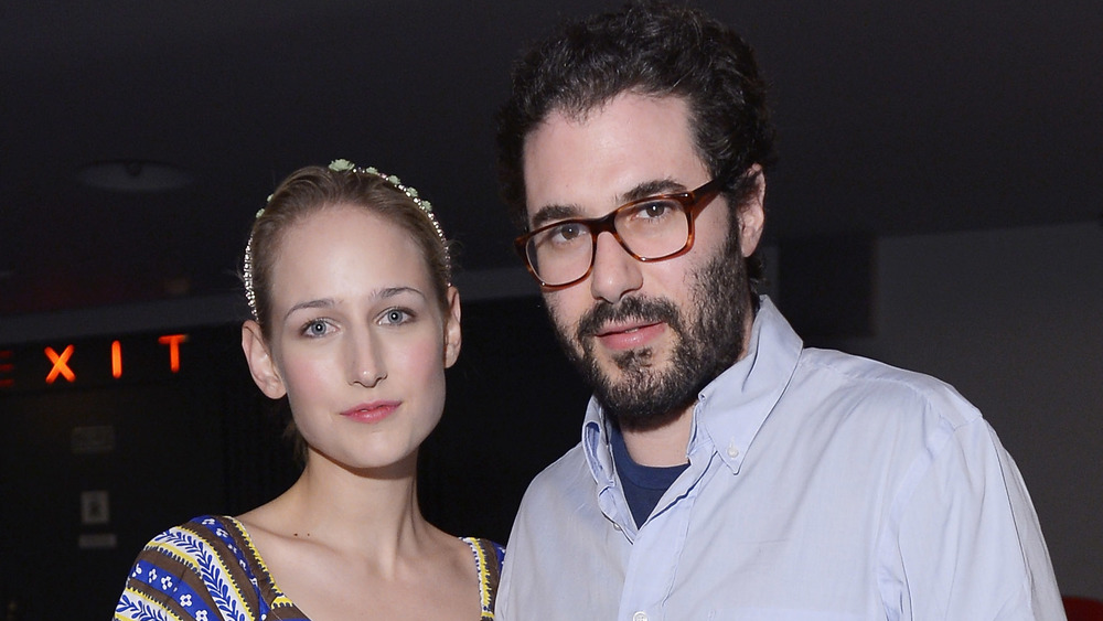 Leelee Sobieski and Adam Kimmel posing