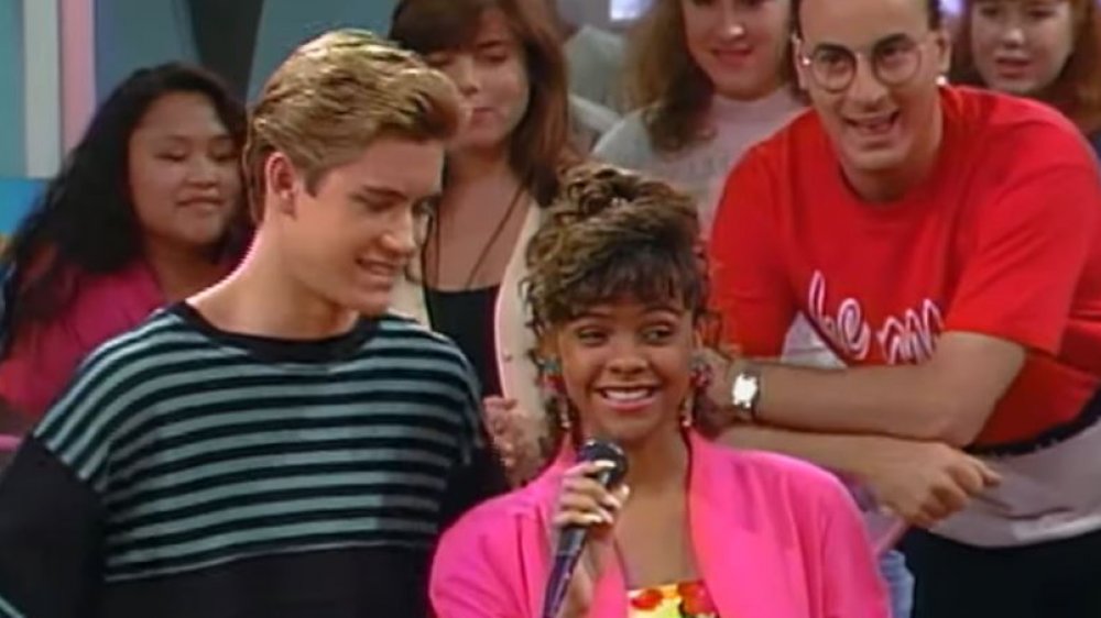 Lark Voorhies as Lisa Turtle on Saved By the Bell