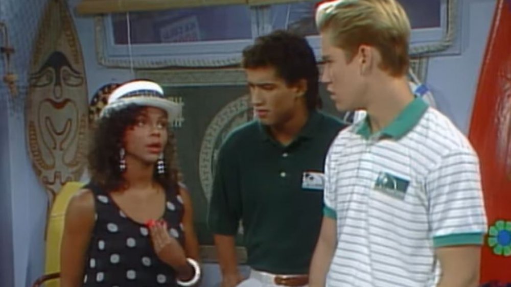 Lark Voorhies as Lisa Turtle on Saved By the Bell