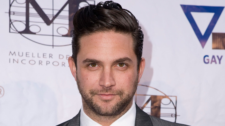 Brandon Barash on the red carpet. 