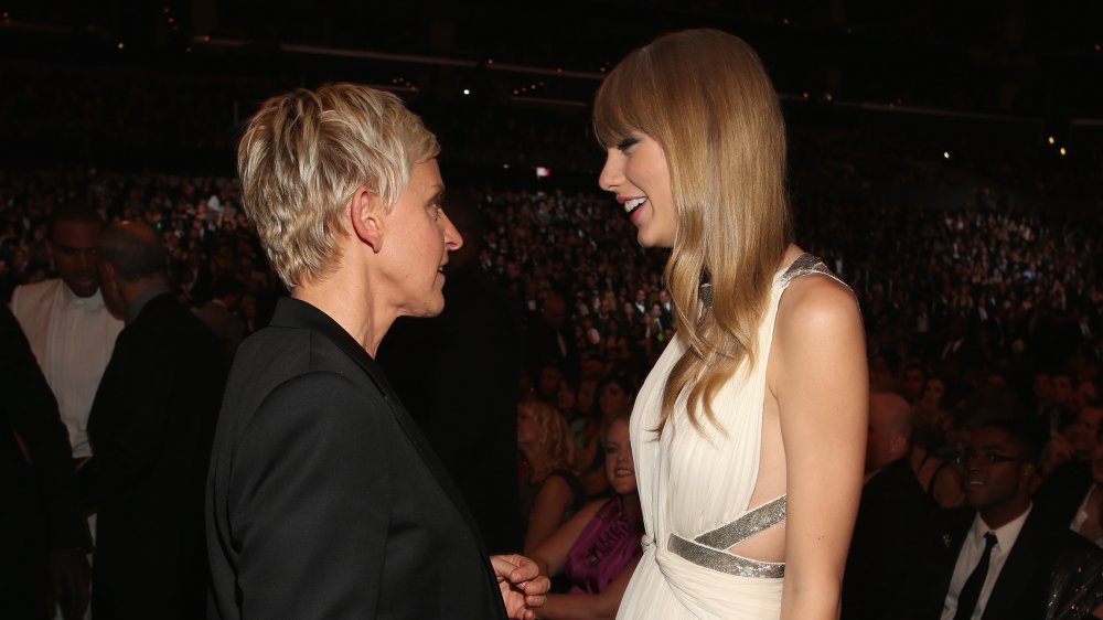 Taylor Swift and Ellen DeGeneres