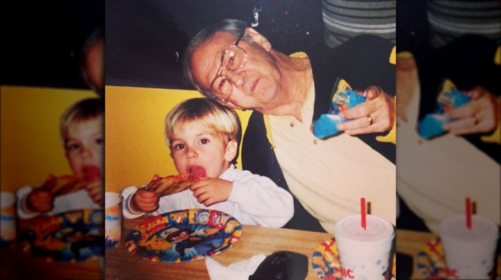 Chase Chrisley and his grandfather, Gene Chrisley