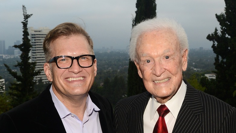 Drew Carey and Bob Barker Smiling