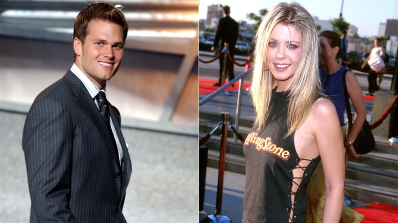 Young Tom Brady, young Tara Reid