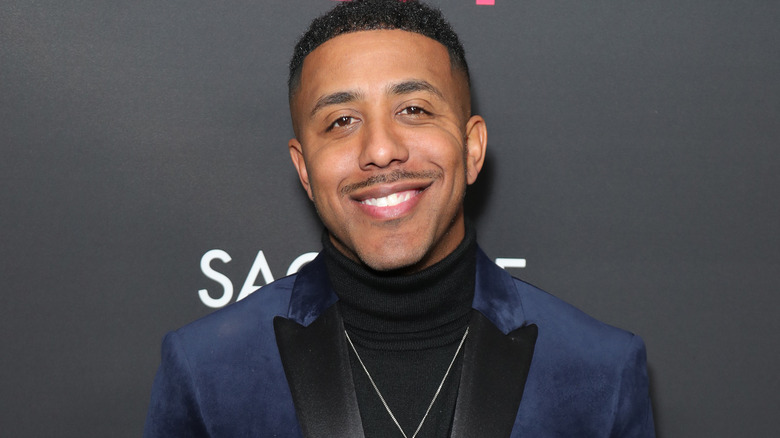 Marques Houston smiling