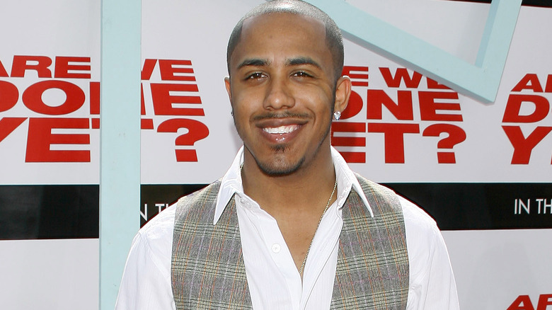 Marques Houston smiling