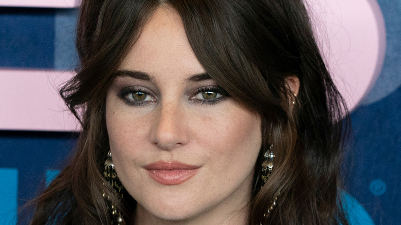 Shailene Woodley brown fringe