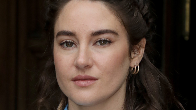 Shailene Woodley straight face