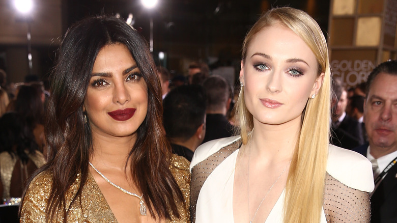 Sophie Turner and Priyanka Chopra