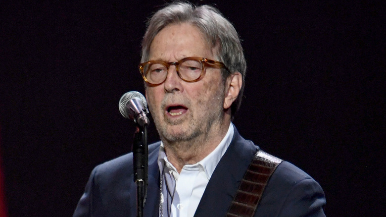 Eric Clapton performing