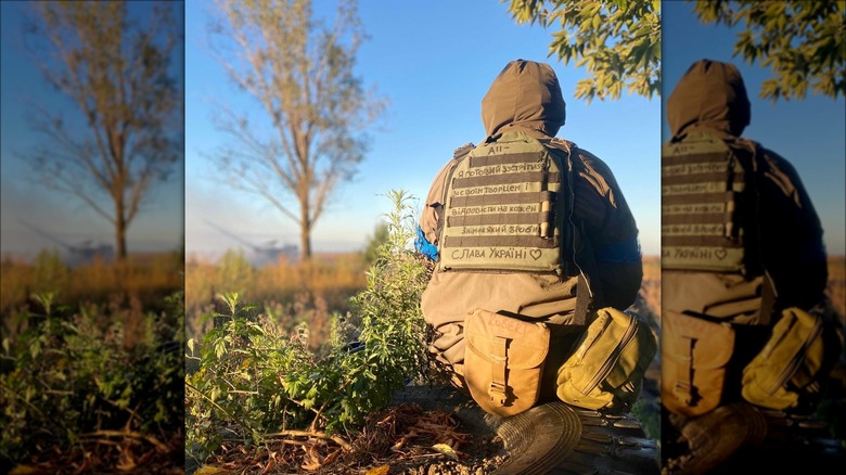 Conor Kennedy's photo of friend in Ukraine