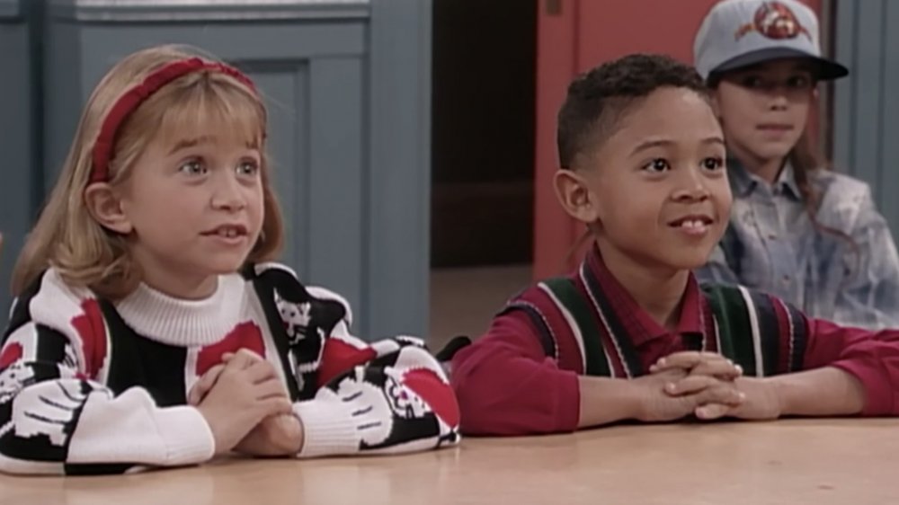 Teddy from Full House, Tahj Mowry, with Michelle