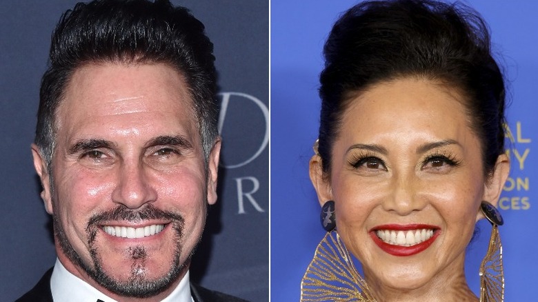 Don Diamont and Naomi Matsuda side by side