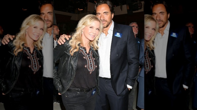 Katherine Kelly Lang and Ridge Forrester together