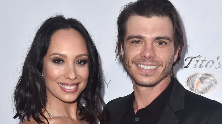 Matthew Lawrence and Cheryl Burke