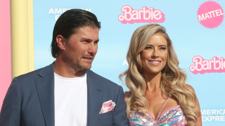 Josh Hall and Christina Haack at Barbie premiere