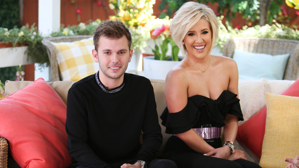 Chase Chrisley and Savannah Chrisley at Universal Studios Hollywood in 2019 