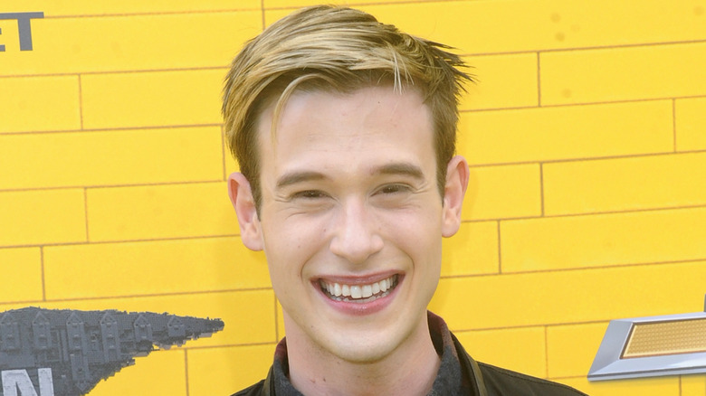 Tyler Henry looking happy