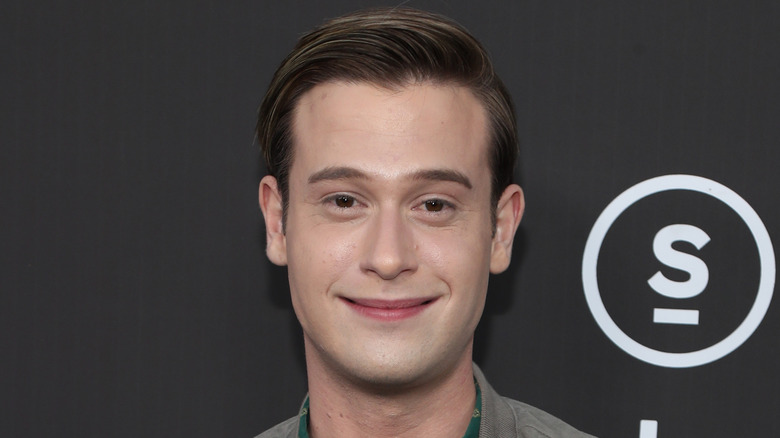 Tyler Henry with darker hair