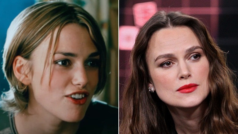 Keira Knightley split image