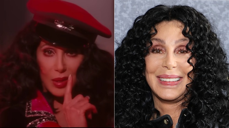 Cher then and now