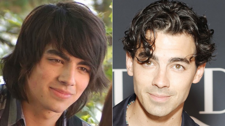 Joe Jonas in 2008 and in 2023