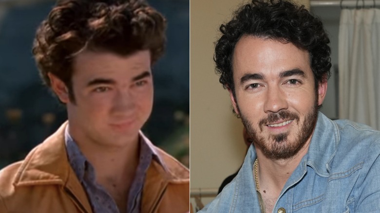 Kevin Jonas in 2008 and in 2023