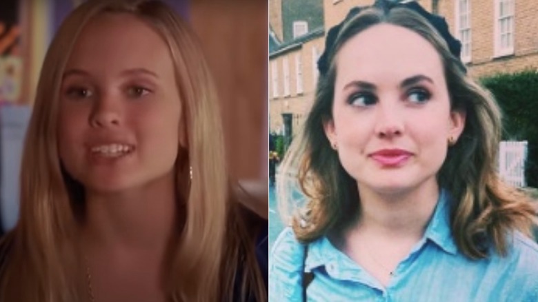 Meaghan Martin in 2008 and in 2023