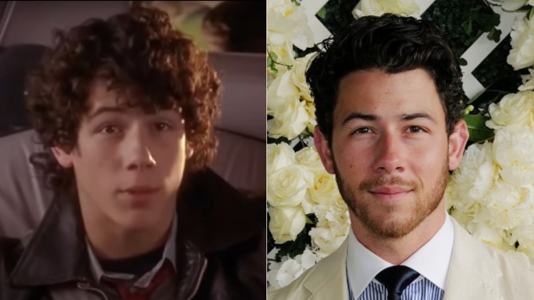 Nick Jonas in 2008 and in 2023