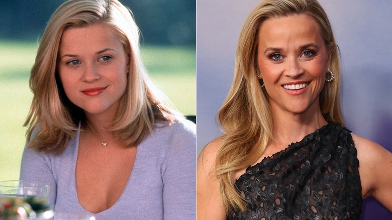 Reese Witherspoon then and now  