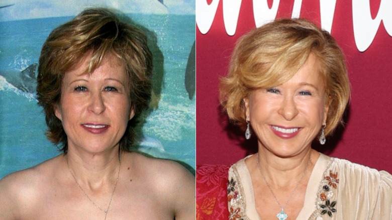 Yeardley Smith in the early 2000s and in 2023