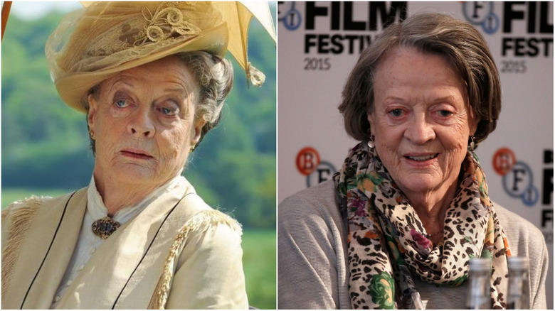 Maggie Smith (Violet Crawley in Downton Abbey)