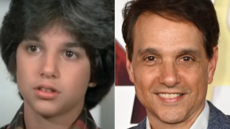 Ralph Macchio acting on Eight Is Enough and smiling in 2023