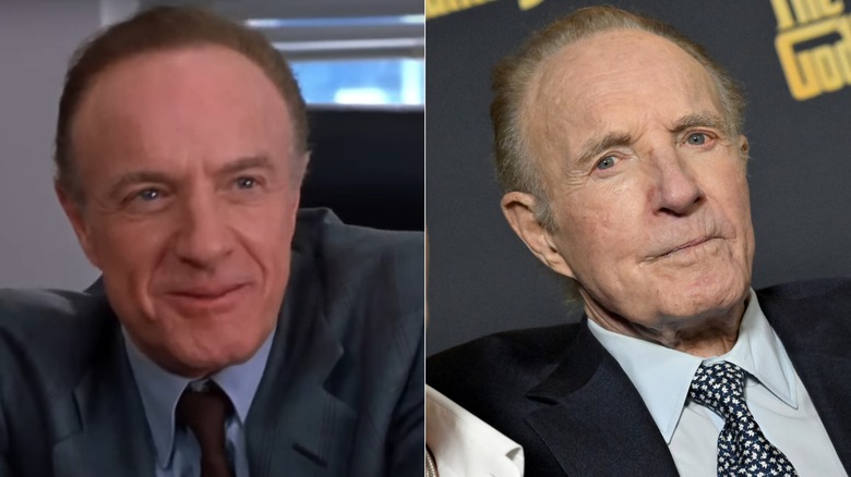 James Caan in "Elf" vs a recent photo of him