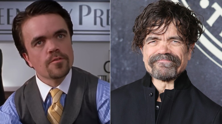 Peter Dinklage in "Elf" vs a recent photo of him