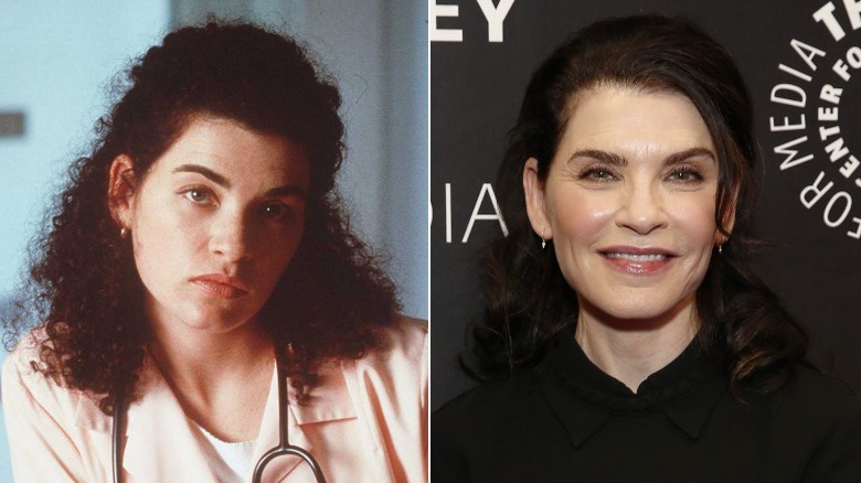 Julianna Margulies then and now split