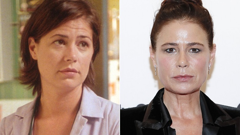 Maura Tierney then and now split