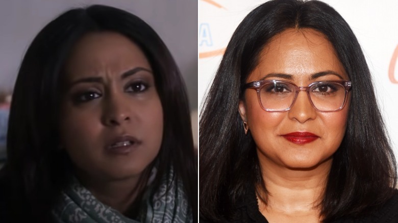 Parminder Nagra then and now split