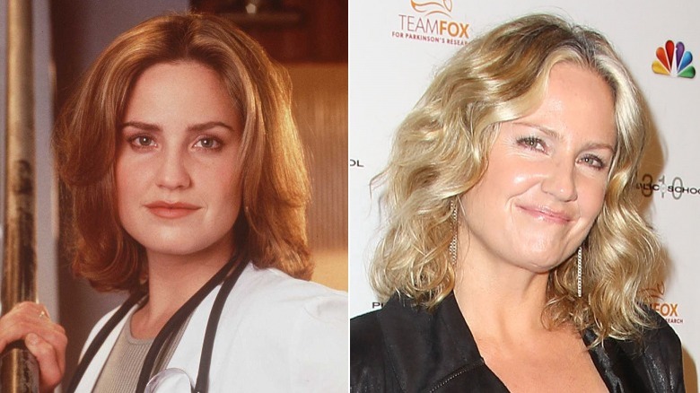 Sherry Stringfield then and now split