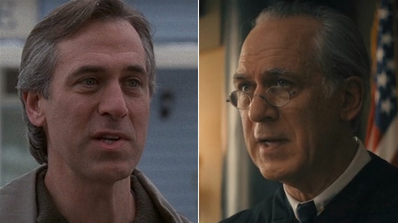 A split image of Tom Amandes on Everwood and Perry Mason