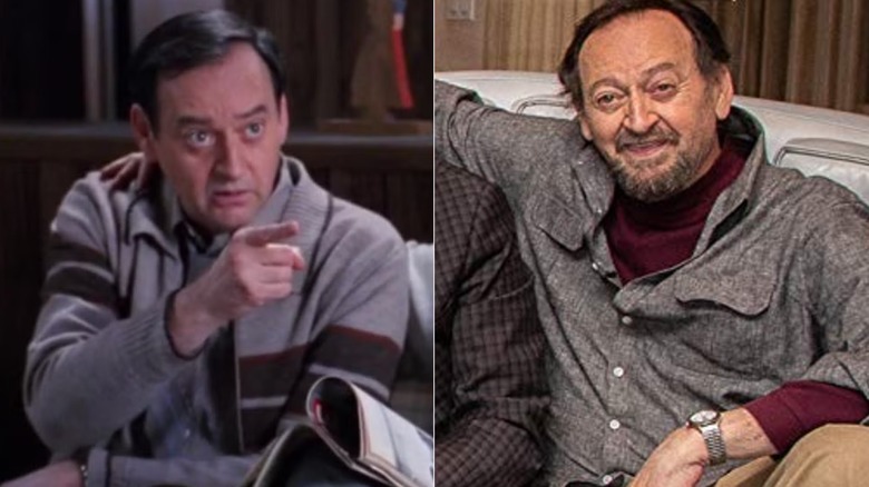 Joe Flaherty in 'Freaks and Geeks' next to an older Joe Flaherty