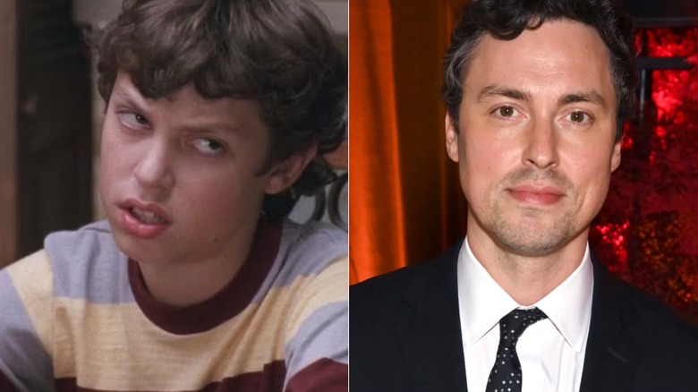 John Francis Daley in 'Freaks and Geeks' next to an older John Francis Daley