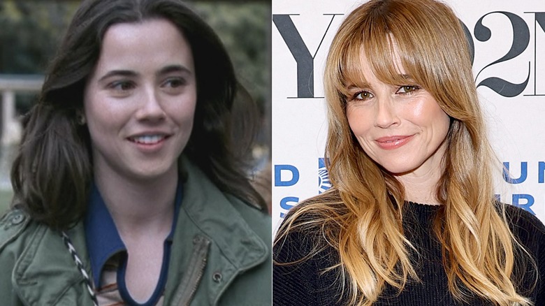 Linda Cardellini in 'Freaks and Geeks' next to older Linda Cardellini