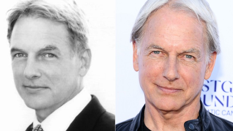 Mark Harmon smiling