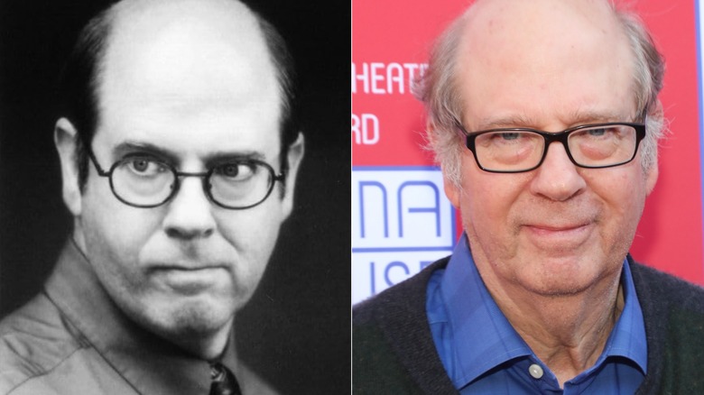 Stephen Tobolowsky smiling, split screen